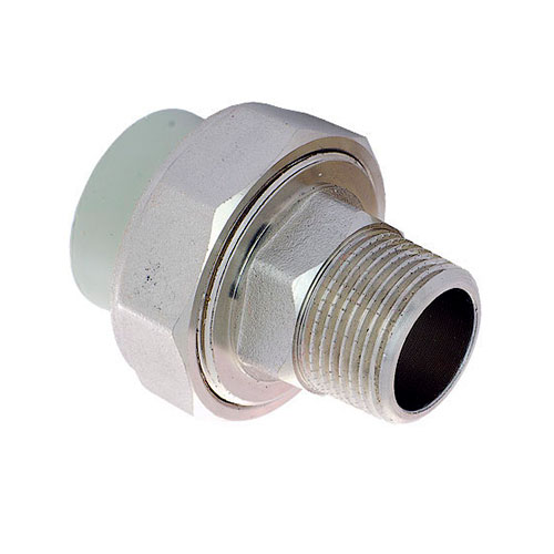 Згін американка із зовнішнім різьбленням 25x3/4' ппр/латунь, FADO